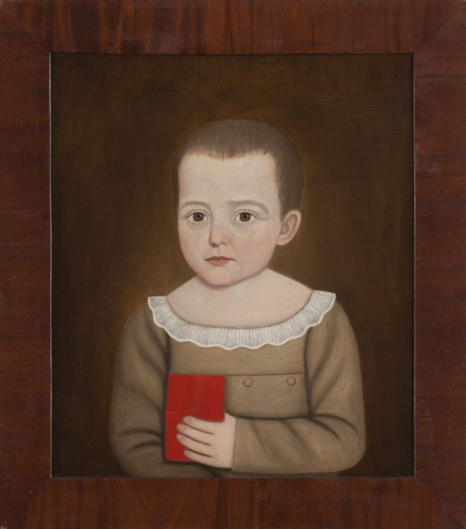 John Brewster, Jr. (1766-1854), Portrait of a Boy, 1810-1820, Oil on poplar panel
