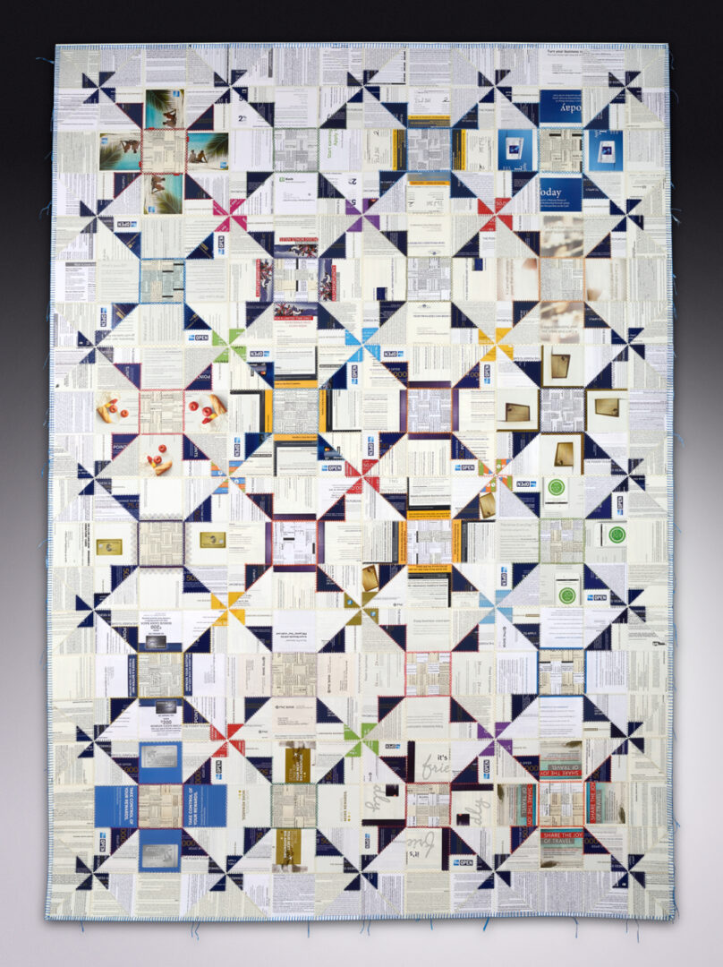 Karen Krieger, Discomforter, 2016, Paper, embroidery floss