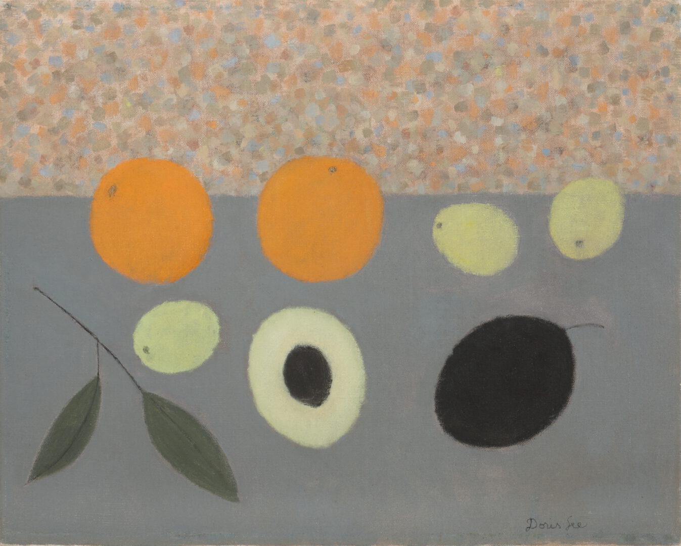 Doris Lee (1904 – 1983), Oranges and Avocados, 1945, Oil on canva