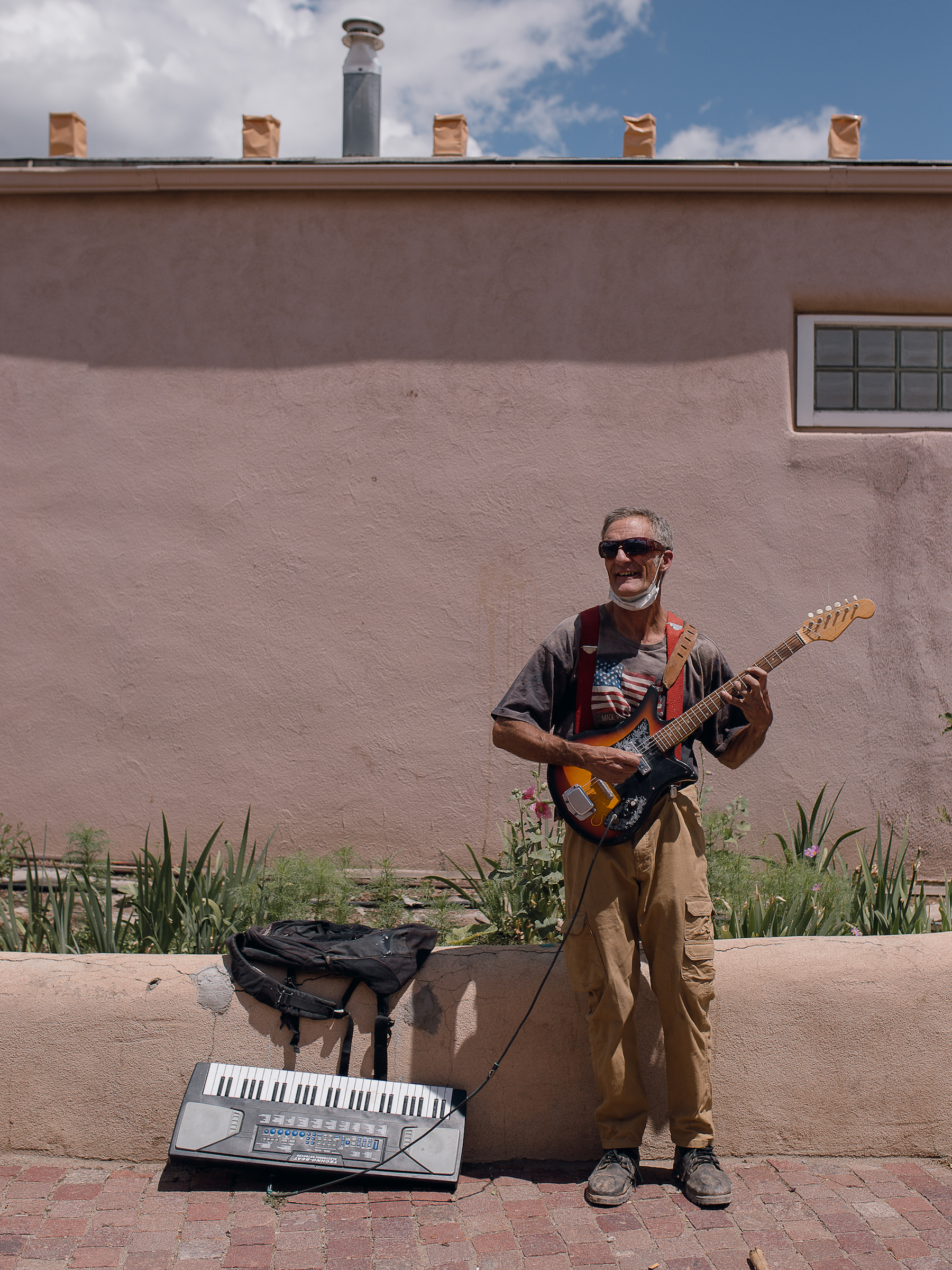 Jason Starr, The Musician in Taos, 2020, Digital inkjet print,