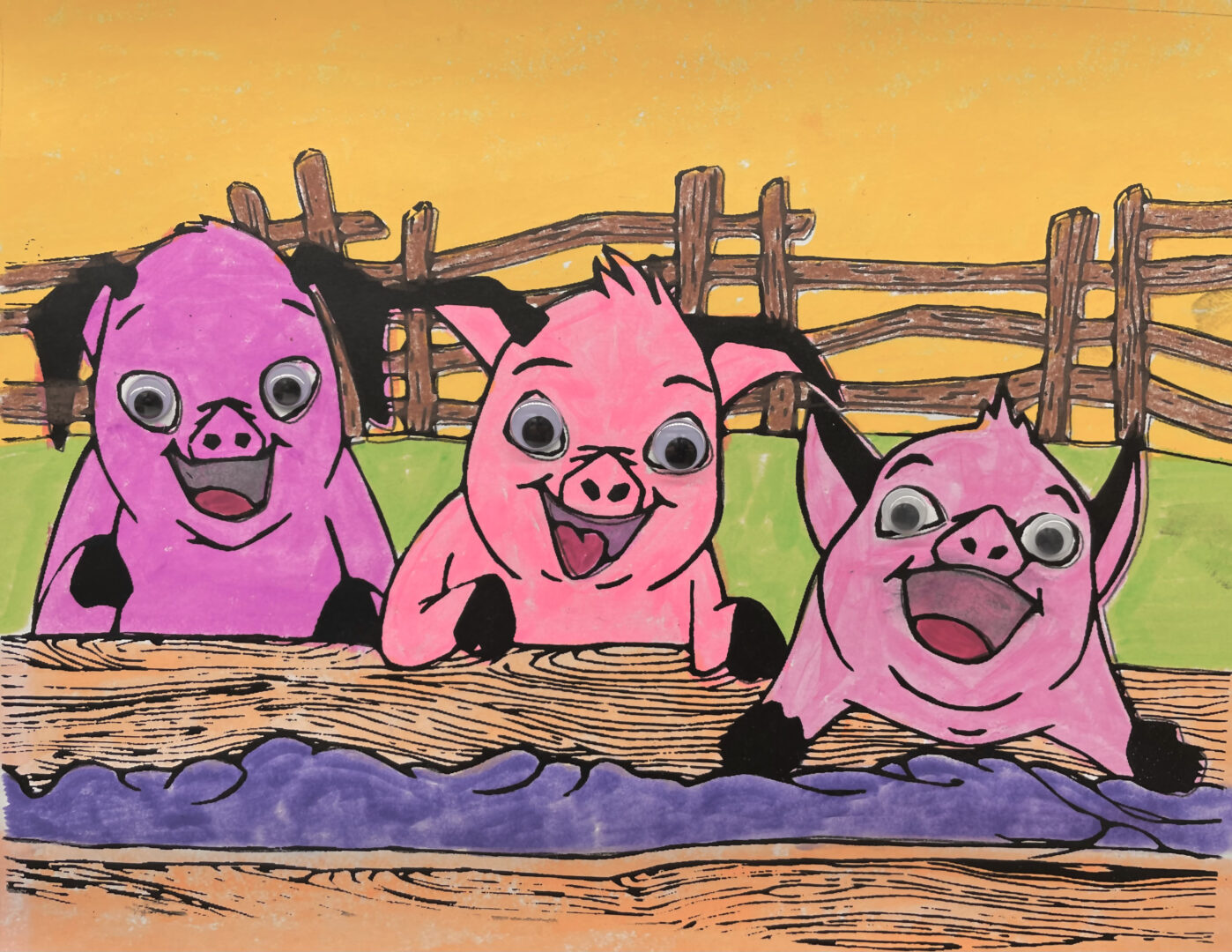 Pop Art Pigs