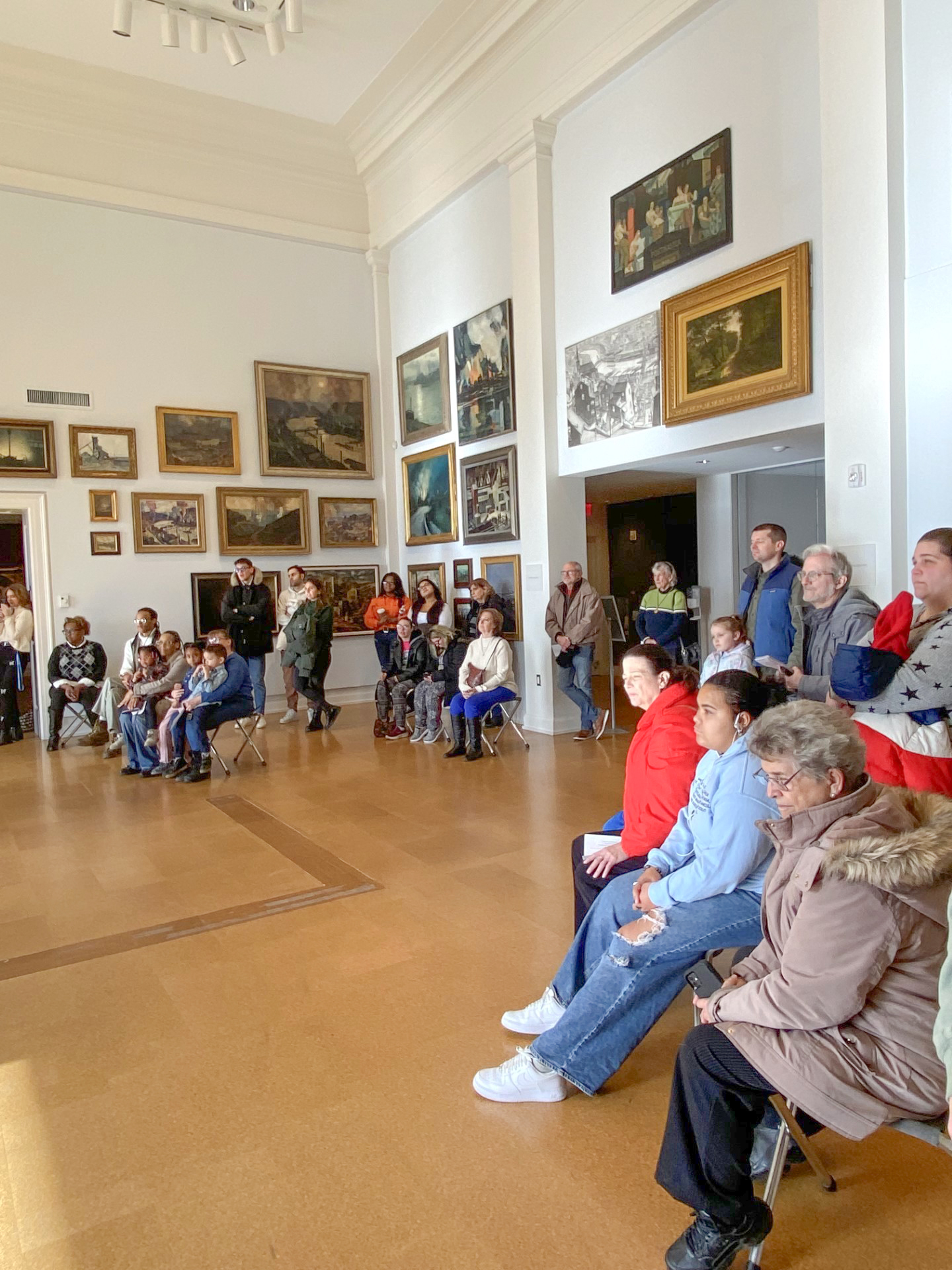 Image of attendees at 2024 MLK Day Open House event