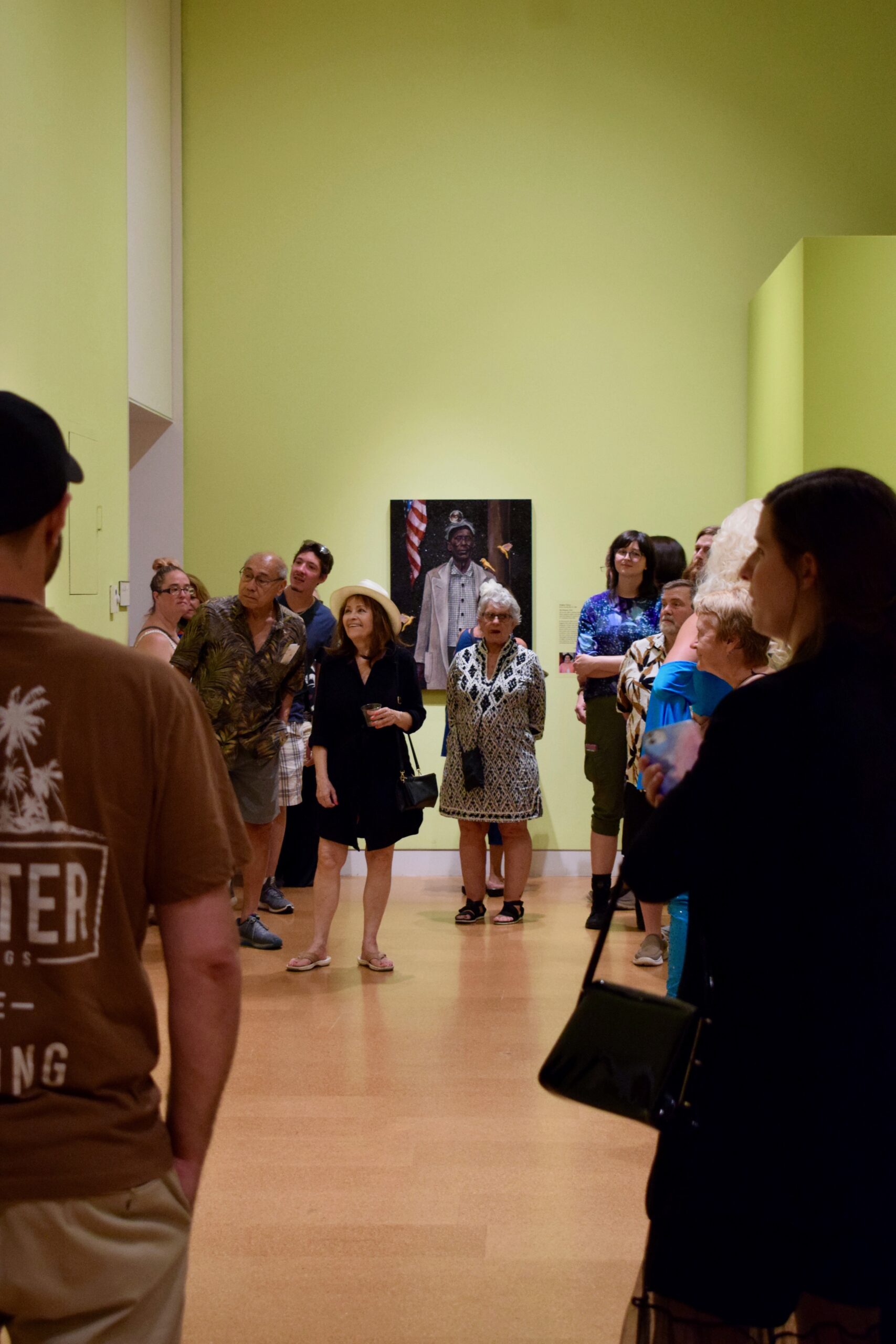 Group Tour in Museum Gallery