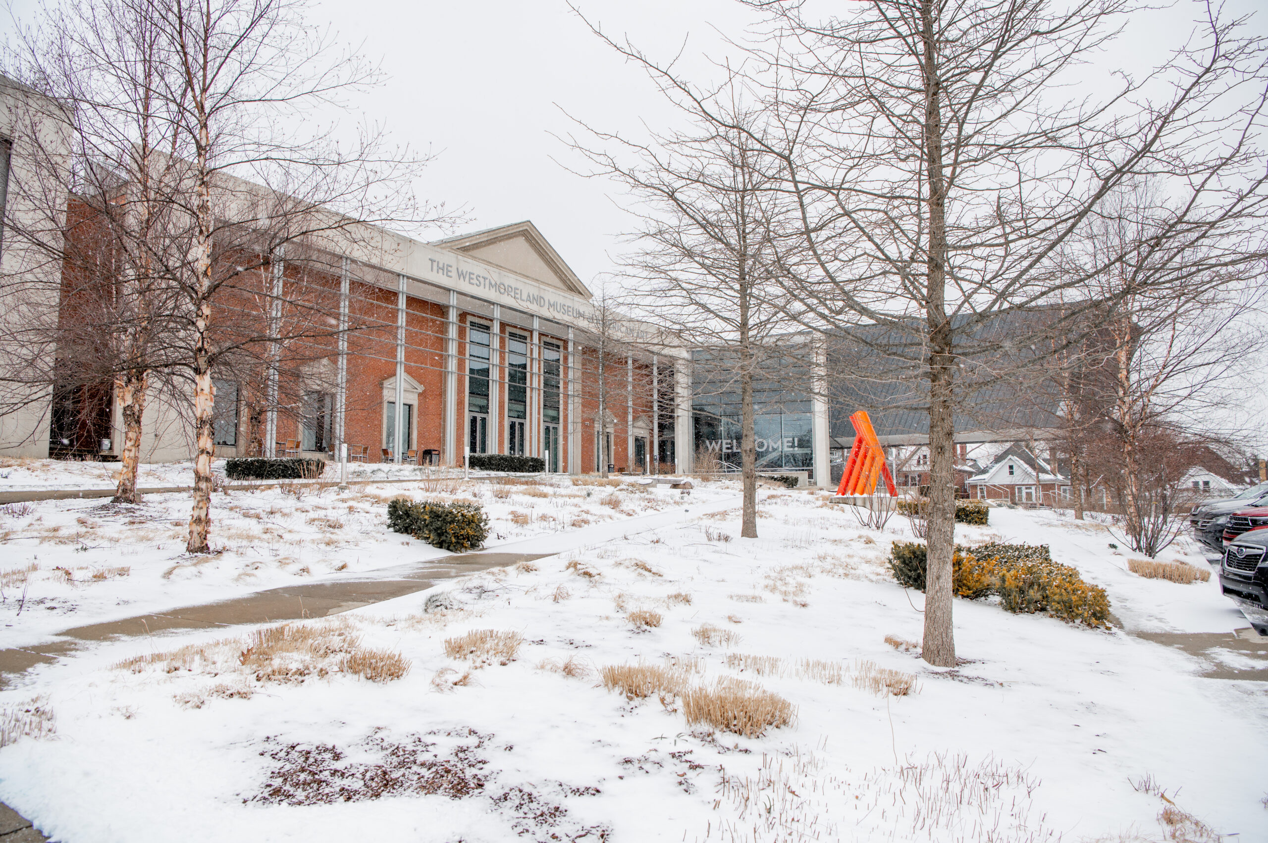 Exterior of Museum in Winter